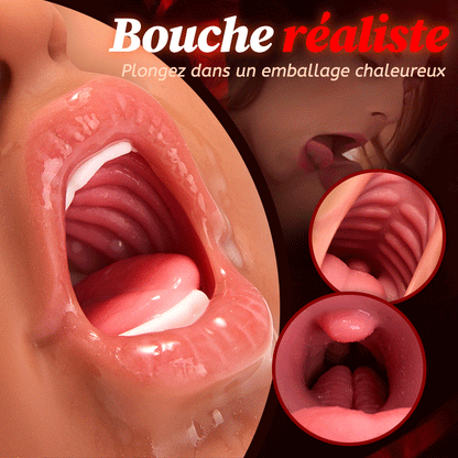Ivy - Brune Chatte de Poche sexe oral masturbateur réaliste manuel Vaginette Moruioy