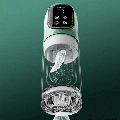 Heaven -  4 EN 1 rotative à succion et vibrante pour hommes Masturbateur Cup