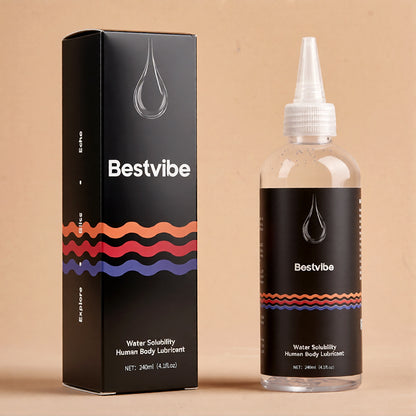 Acmejoy X Bestvibe - Lubrifiant à base d’eau 240 ml/120 ml, lubrifiant intime longue durée, compatible avec les jouets et les préservatifs