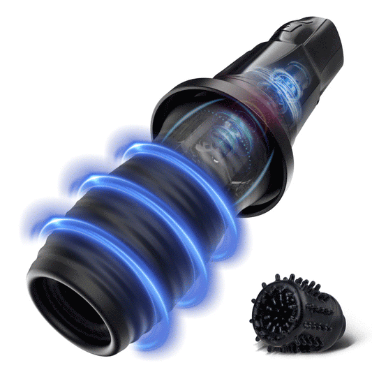 DARK LORD Masturbateur Cup 7 Rotations 10 Vibrations