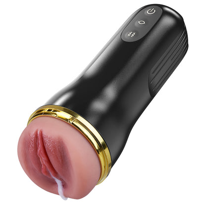 Captain - 5 Succion 10 Vibration Entrée Vaginale Simulée Masturbateur homme