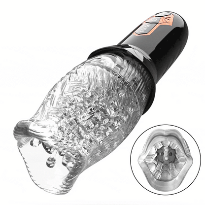 TORNADO - Masturbateur Cup coque souple et transparente
