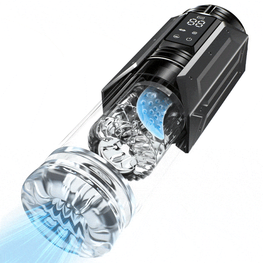 King – Suction puissante, enveloppement 360° profond et serré, facile à nettoyer