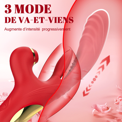 Reverie - 3 Poussée et vibration 7 Succion 10 Tapotement du point G Vibrateur