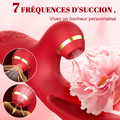 Reverie - 3 Poussée et vibration 7 Succion 10 Tapotement du point G Vibrateur
