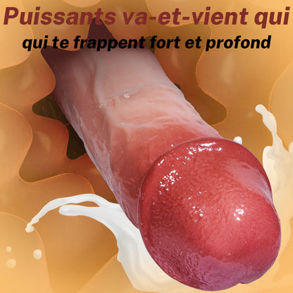 Marcus - Godemichet Thrusting Épais de 10,04" pour un Plaisir Profond et Puissant destiné aux Femmes Expérimentées