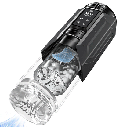 King - Masturbateur automatique 4 en 1 pour hommes, 100% étanche
