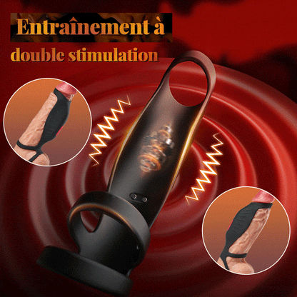 【Nouveaux produits】SemenSentry - Anneau pénien à haute efficacité par vibration à 9 fréquences