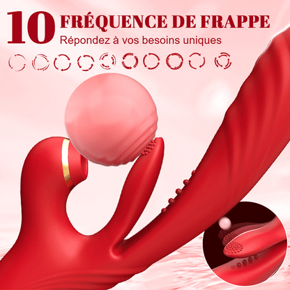 Reverie - 3 Poussée et vibration 7 Succion 10 Tapotement du point G Vibrateur