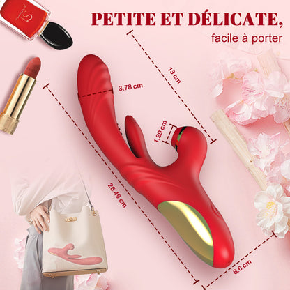 Reverie - 3 Poussée et vibration 7 Succion 10 Tapotement du point G Vibrateur