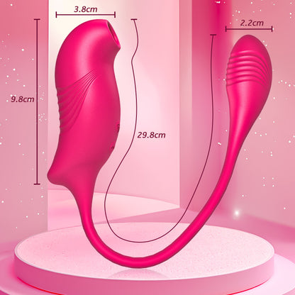 Vibromasseurs 2 EN 1 10 Succions 10 Vibrations