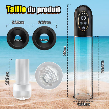 Pompe à vide électrique, étanche, 7 modes,Étanche selon la norme IPX7