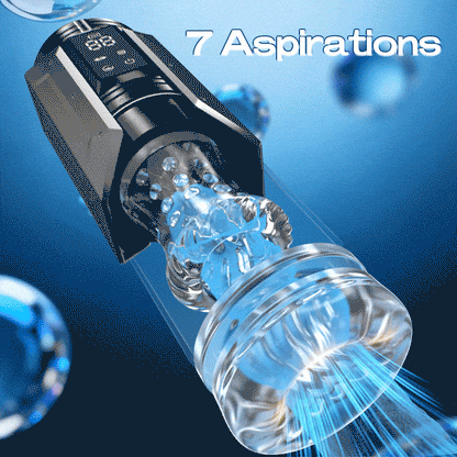King – Suction puissante, enveloppement 360° profond et serré, facile à nettoyer